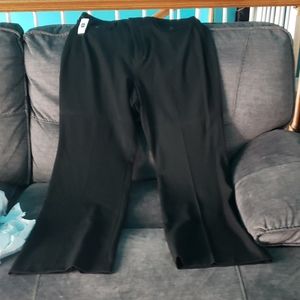 Gap black dress pants size 18 nwt